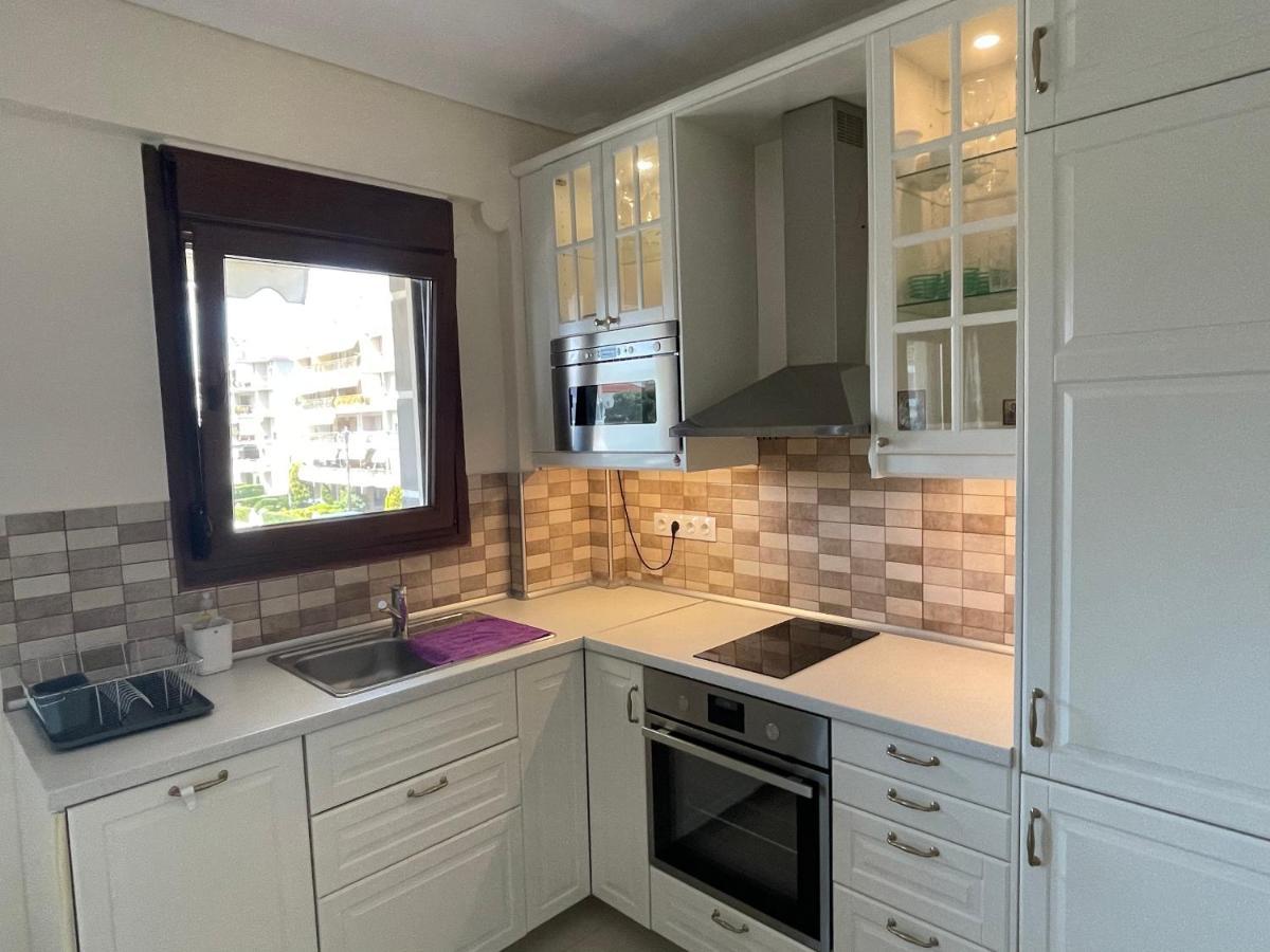 Luxury And Sunny Apartment 250 Mts From The Beach!! Peraía Exterior foto